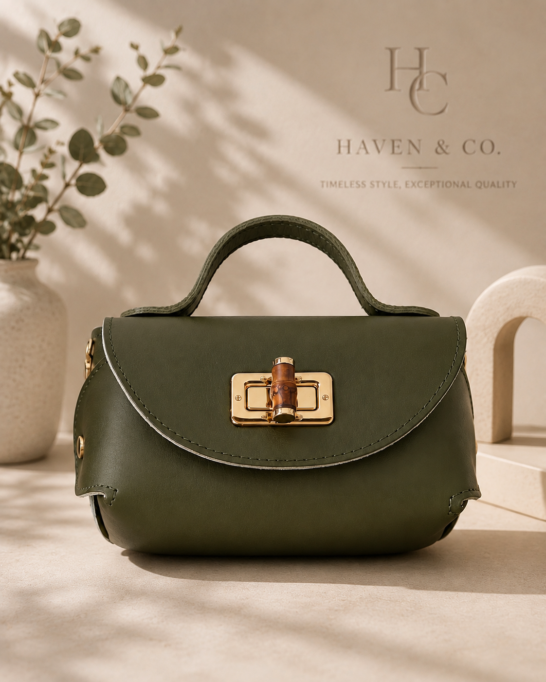 Sierra Mini Italian Leather Crossbody Bag