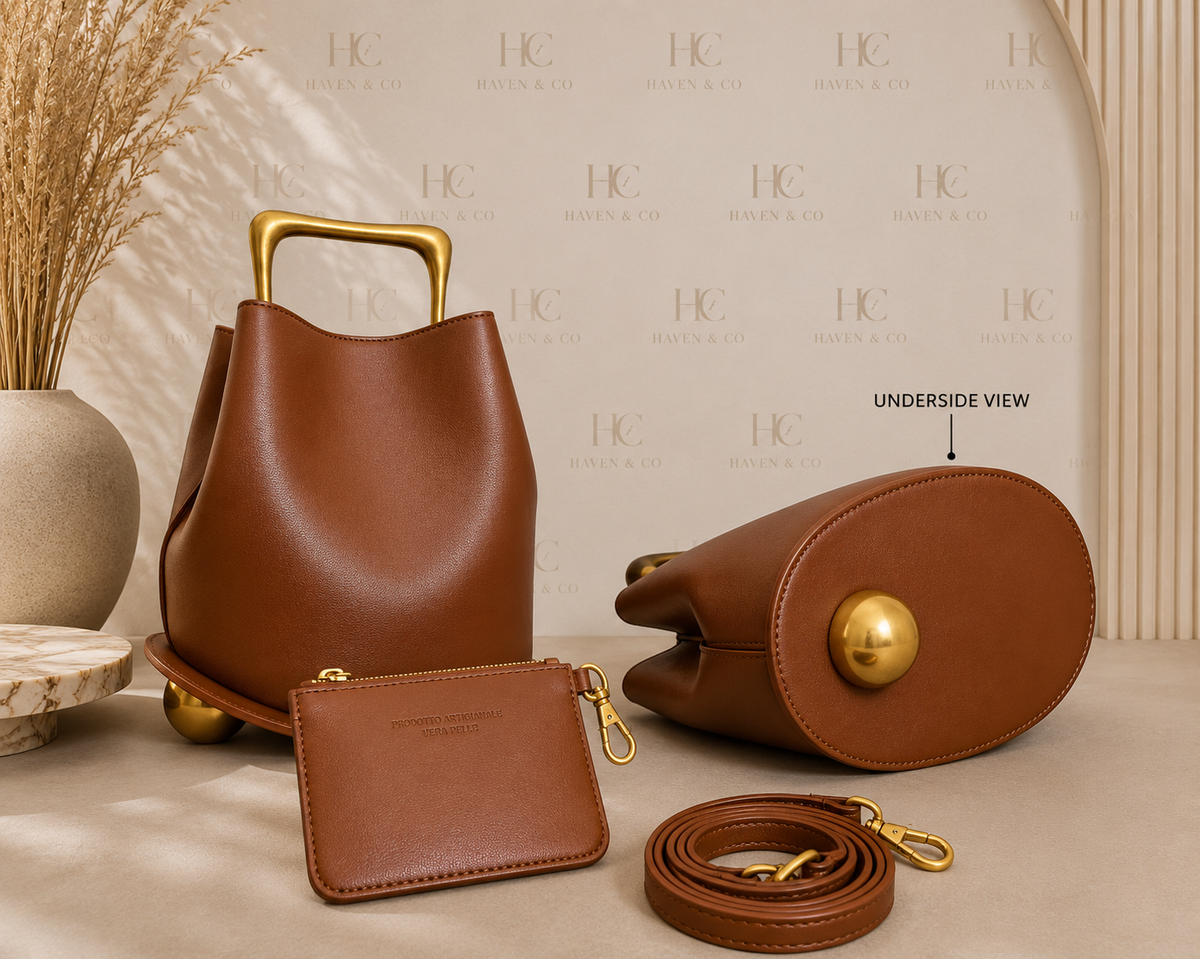 Vela Italian  Leather Bag