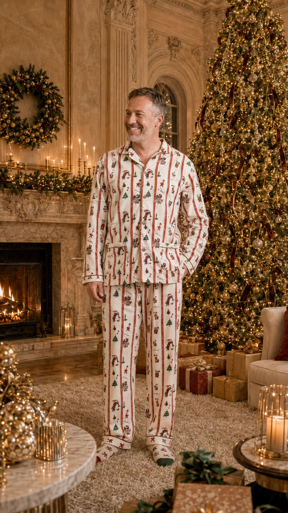 Merry Heritage Matching Family Christmas Pyjamas