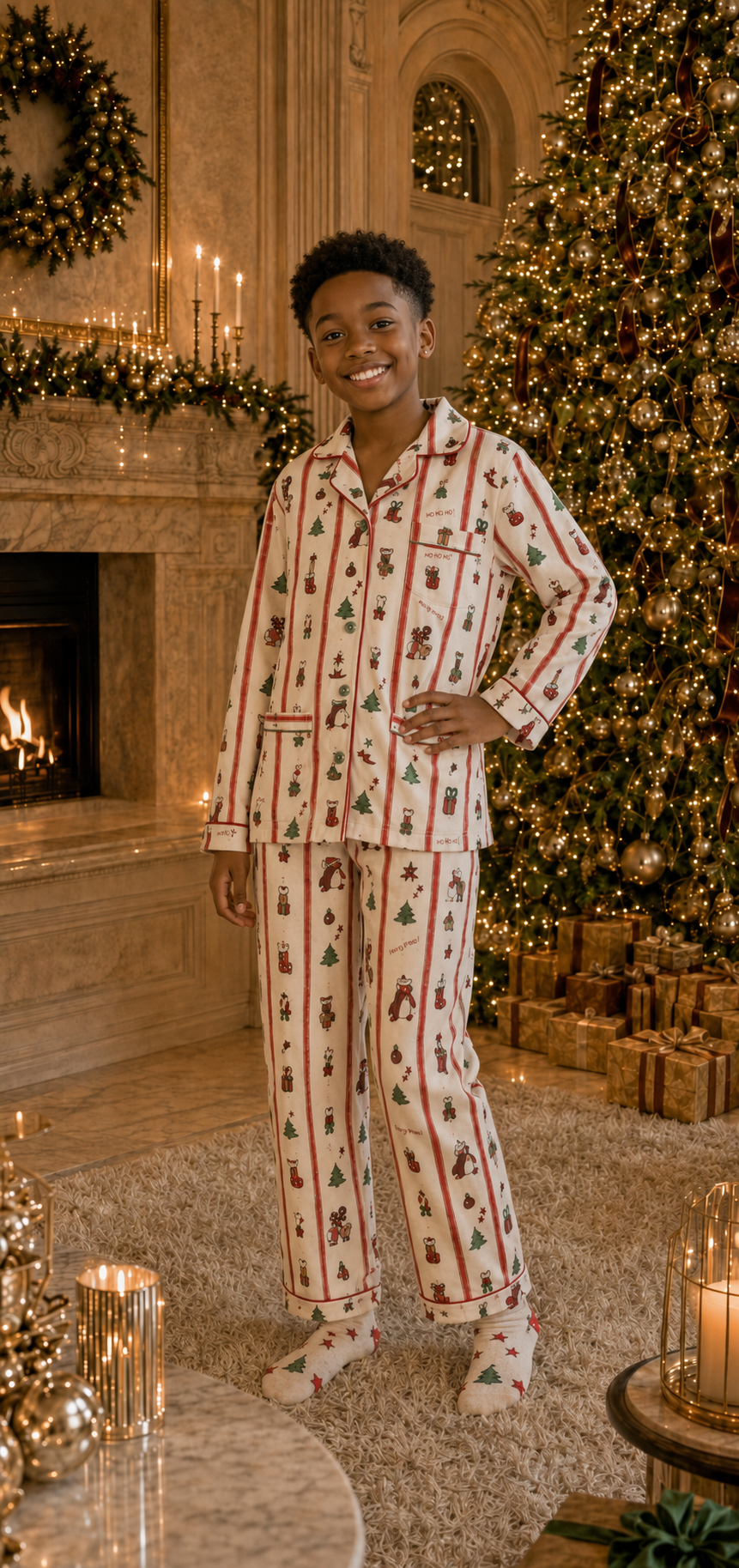 Merry Heritage Matching Family Christmas Pyjamas