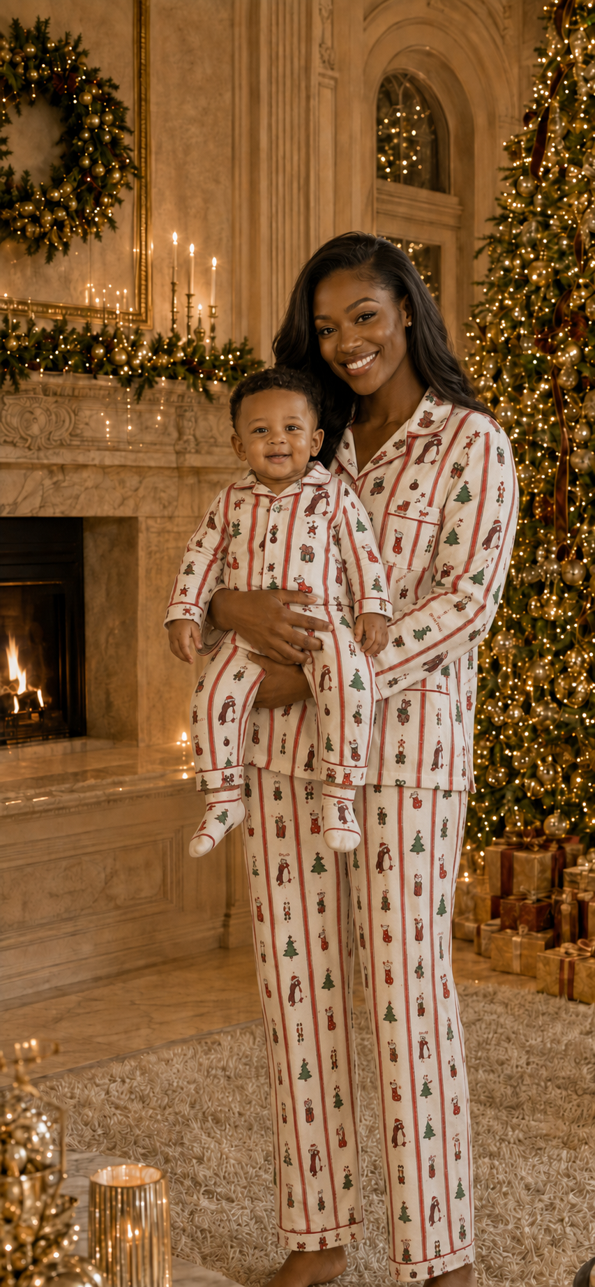 Merry Heritage Matching Family Christmas Pyjamas