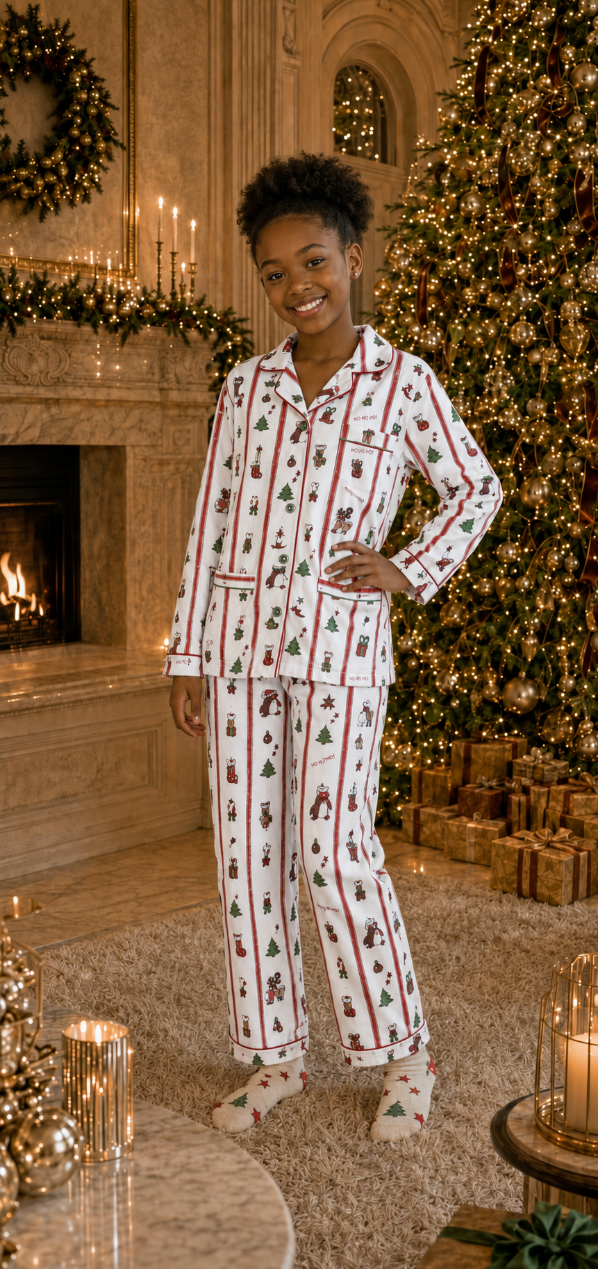 Merry Heritage Matching Family Christmas Pyjamas