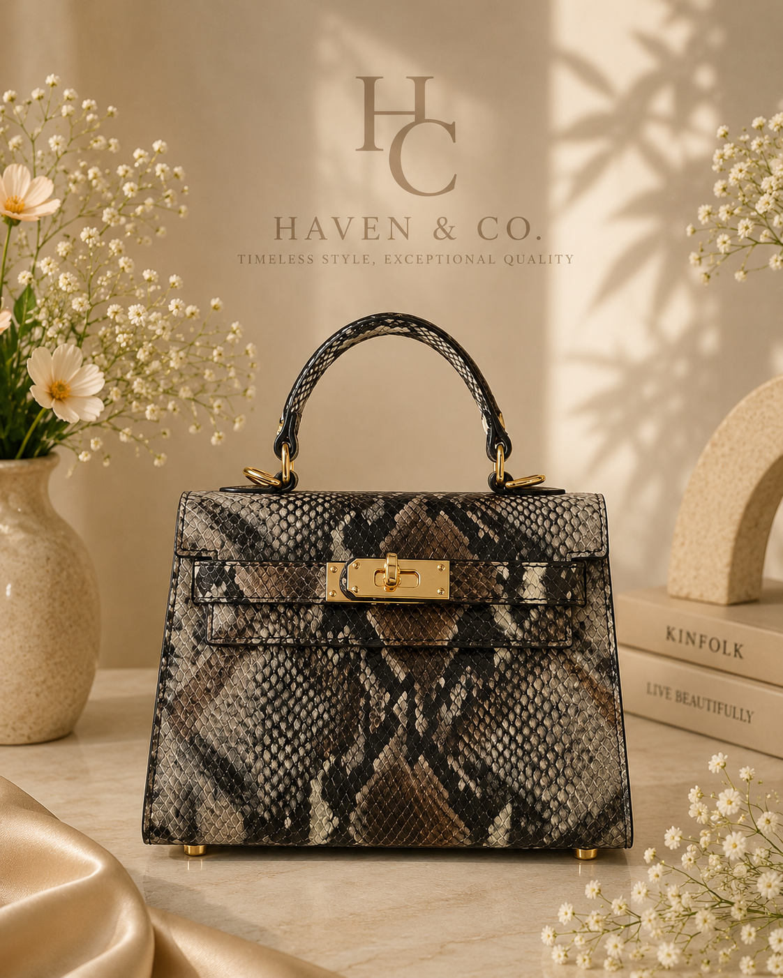 Mila Mini Italian Leather Bag