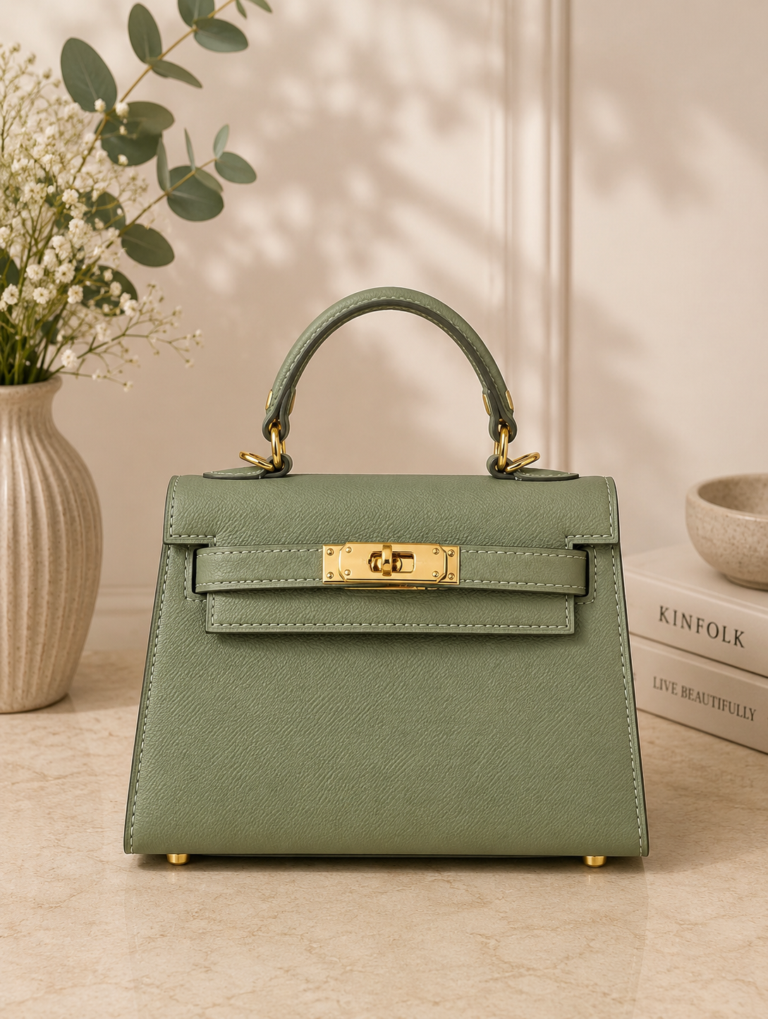 Mila Mini Italian Leather Bag