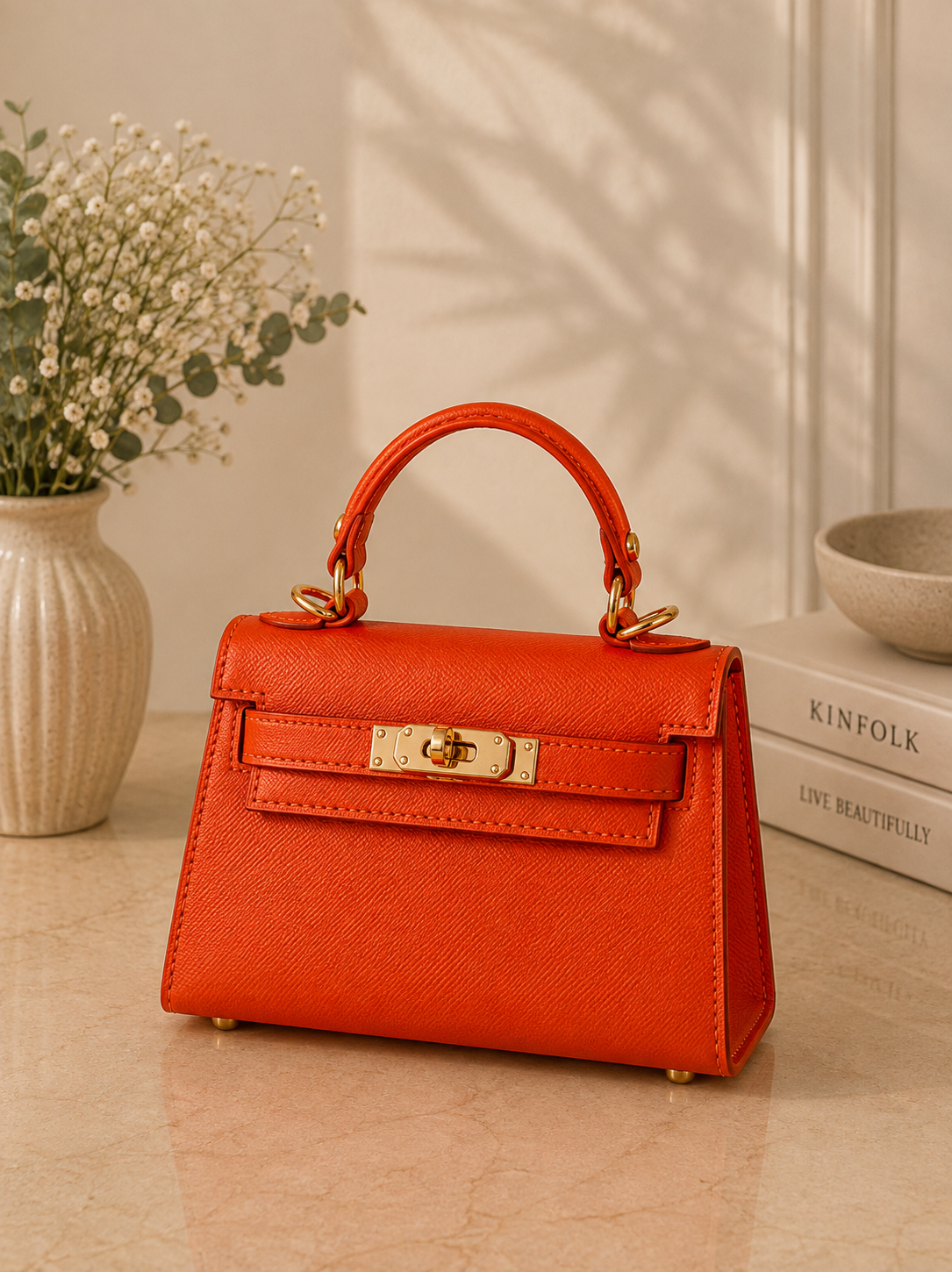 Mila Mini Italian Leather Bag