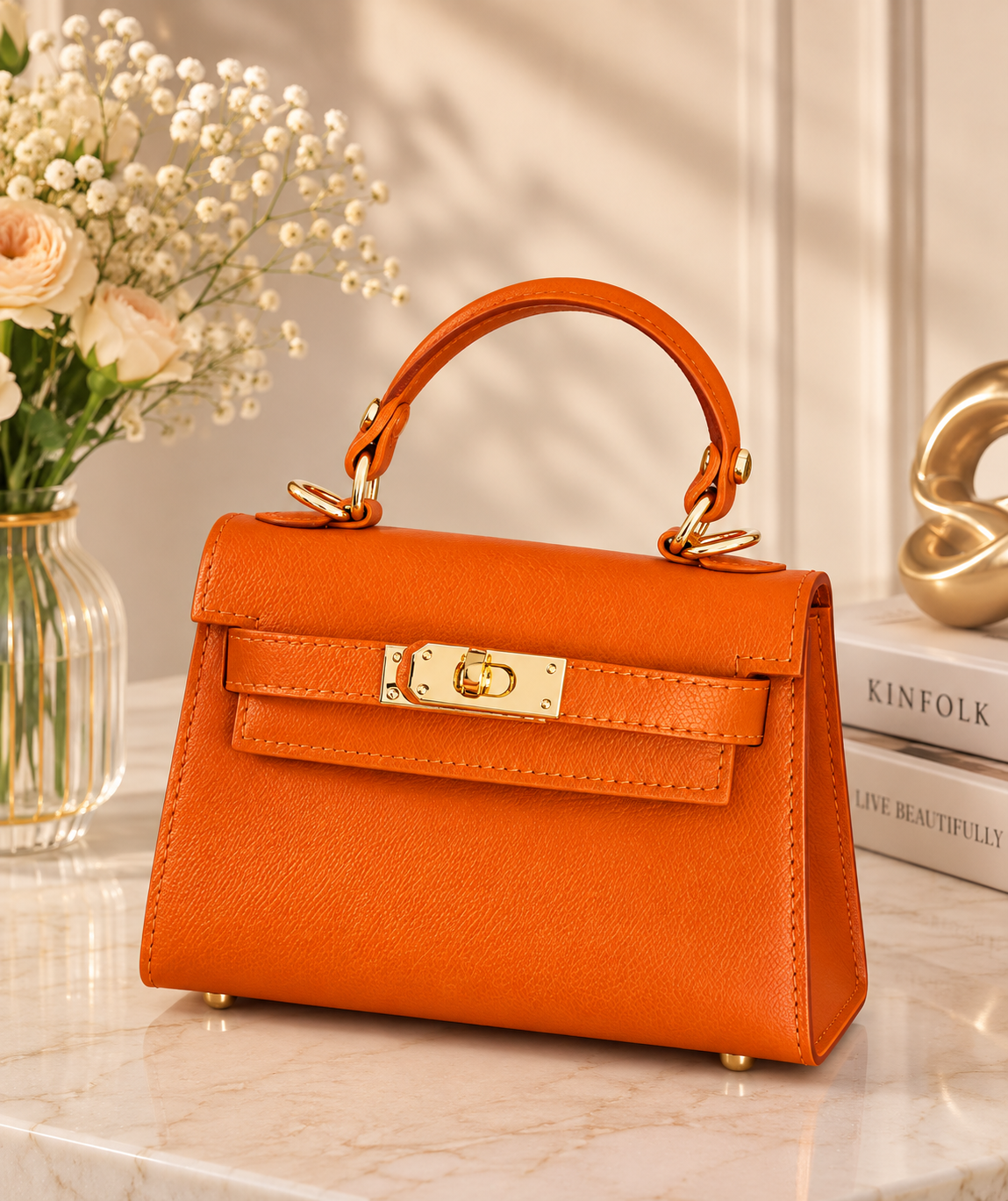 Mila Mini Italian Leather Bag