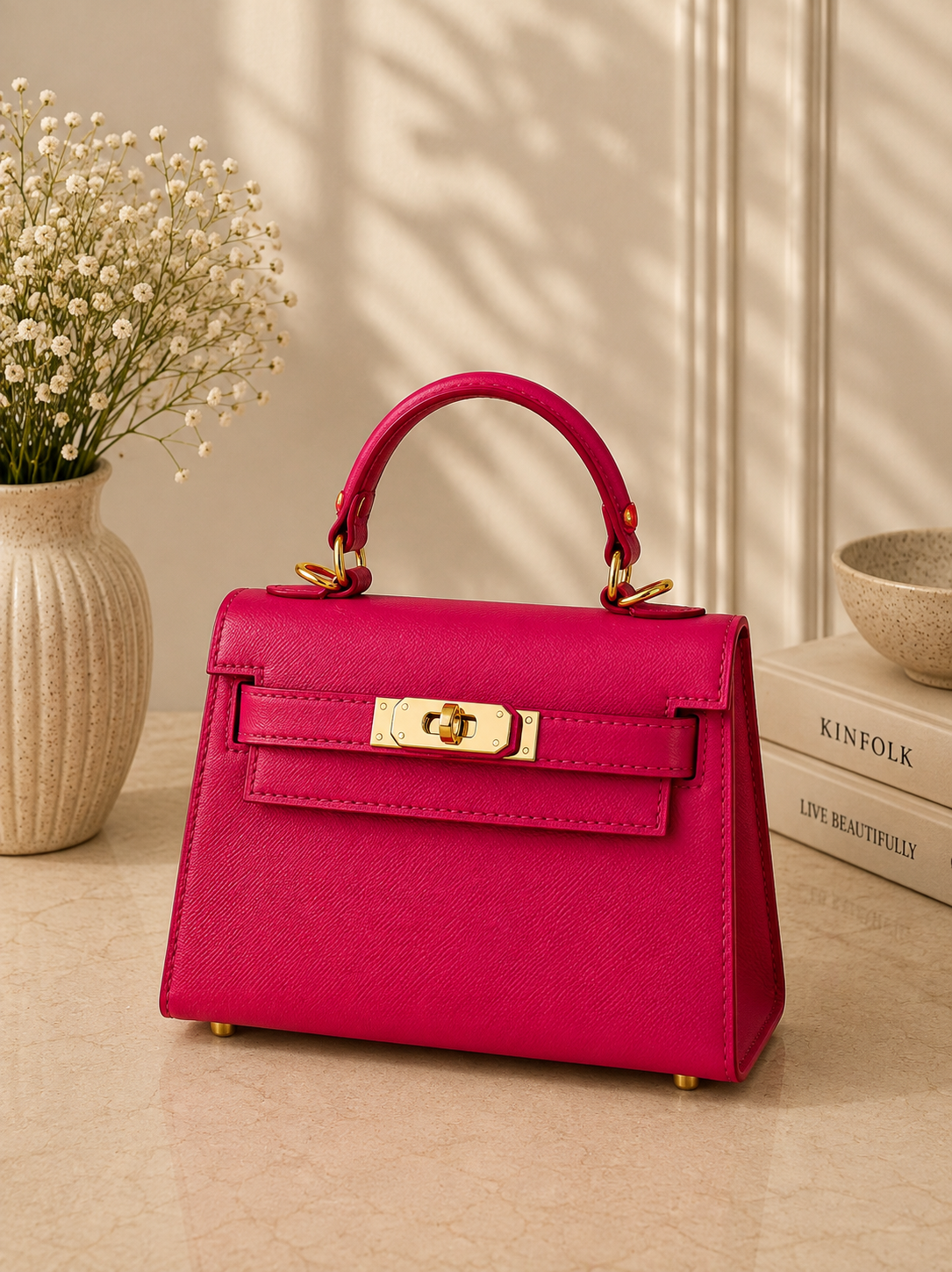Mila Mini Italian Leather Bag
