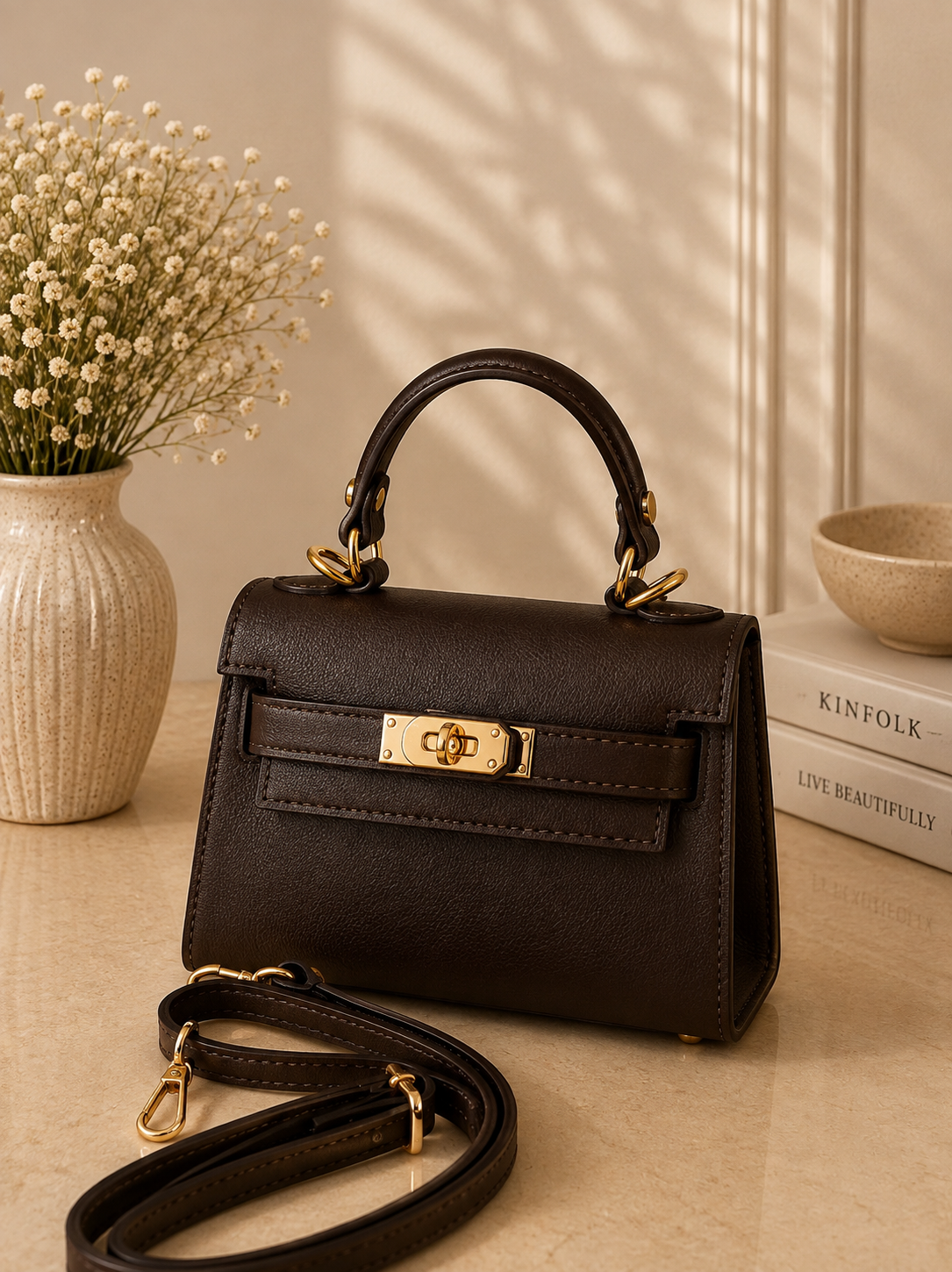 Mila Mini Italian Leather Bag