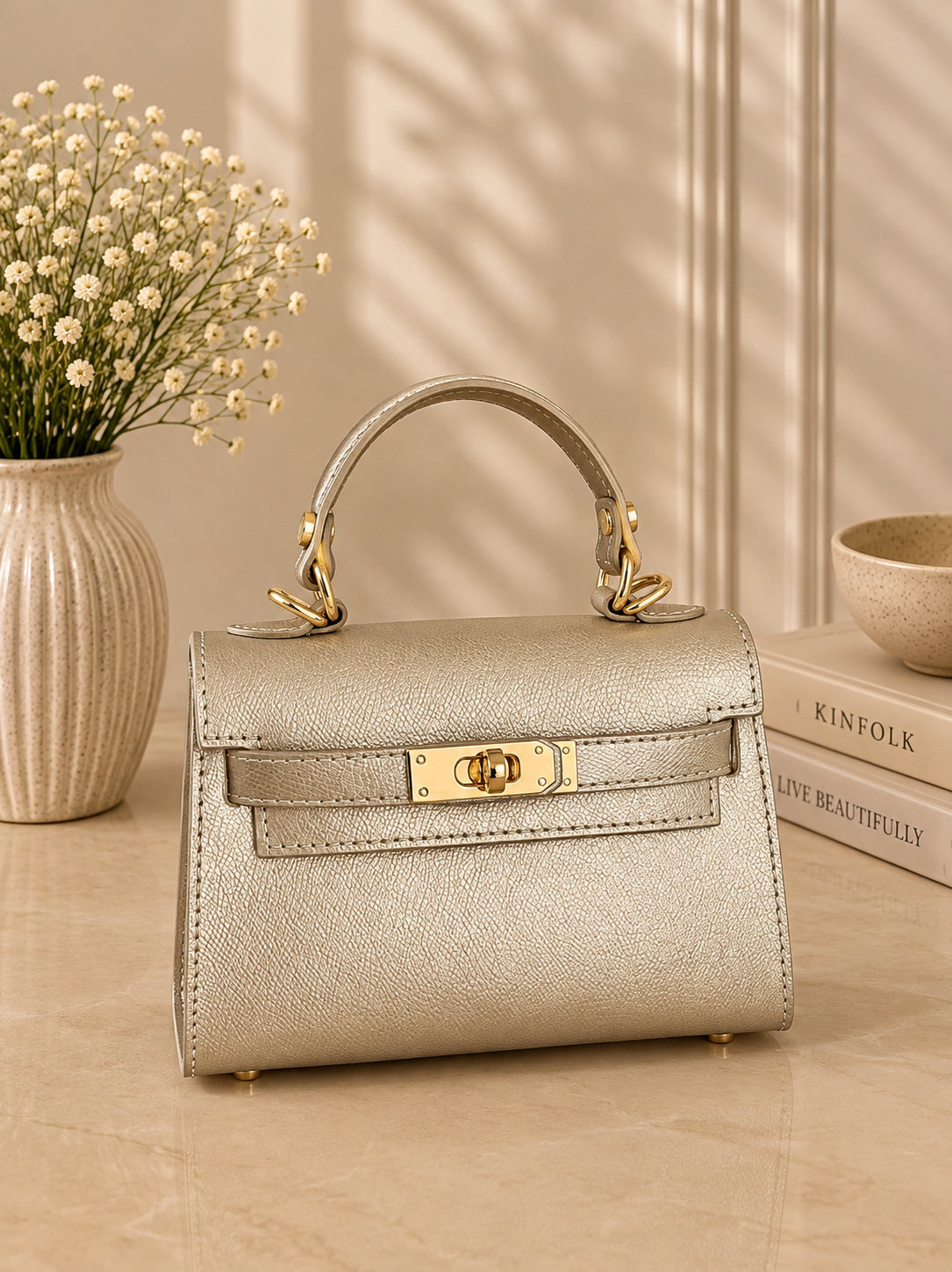 Mila Mini Italian Leather Bag