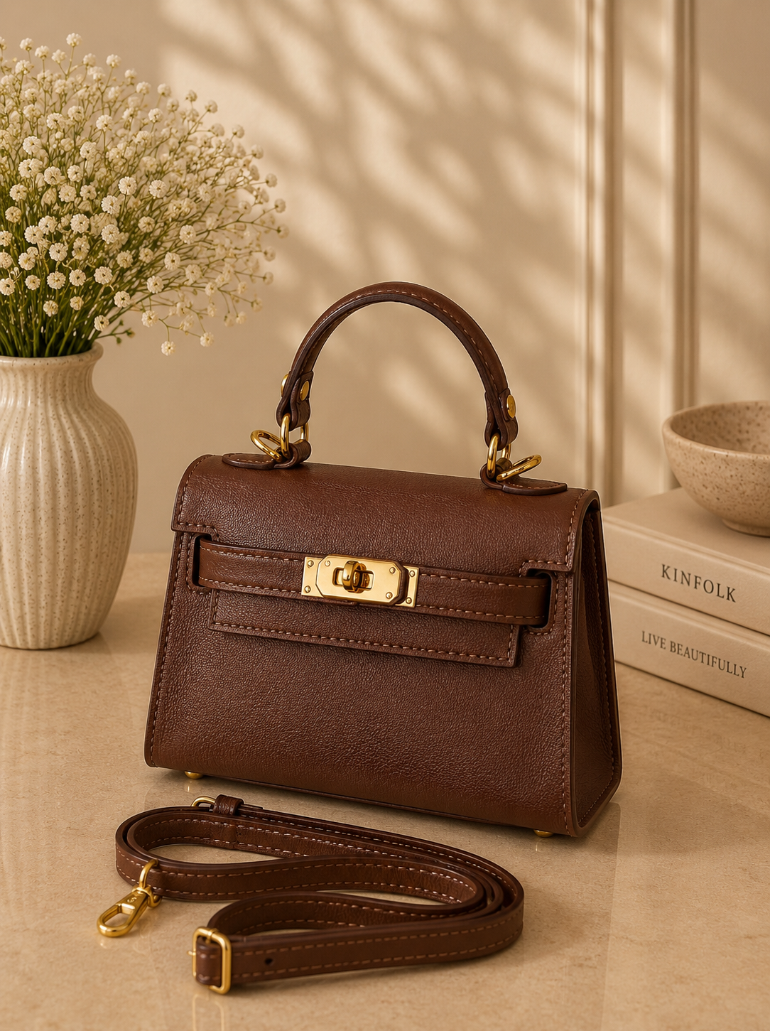Mila Mini Italian Leather Bag