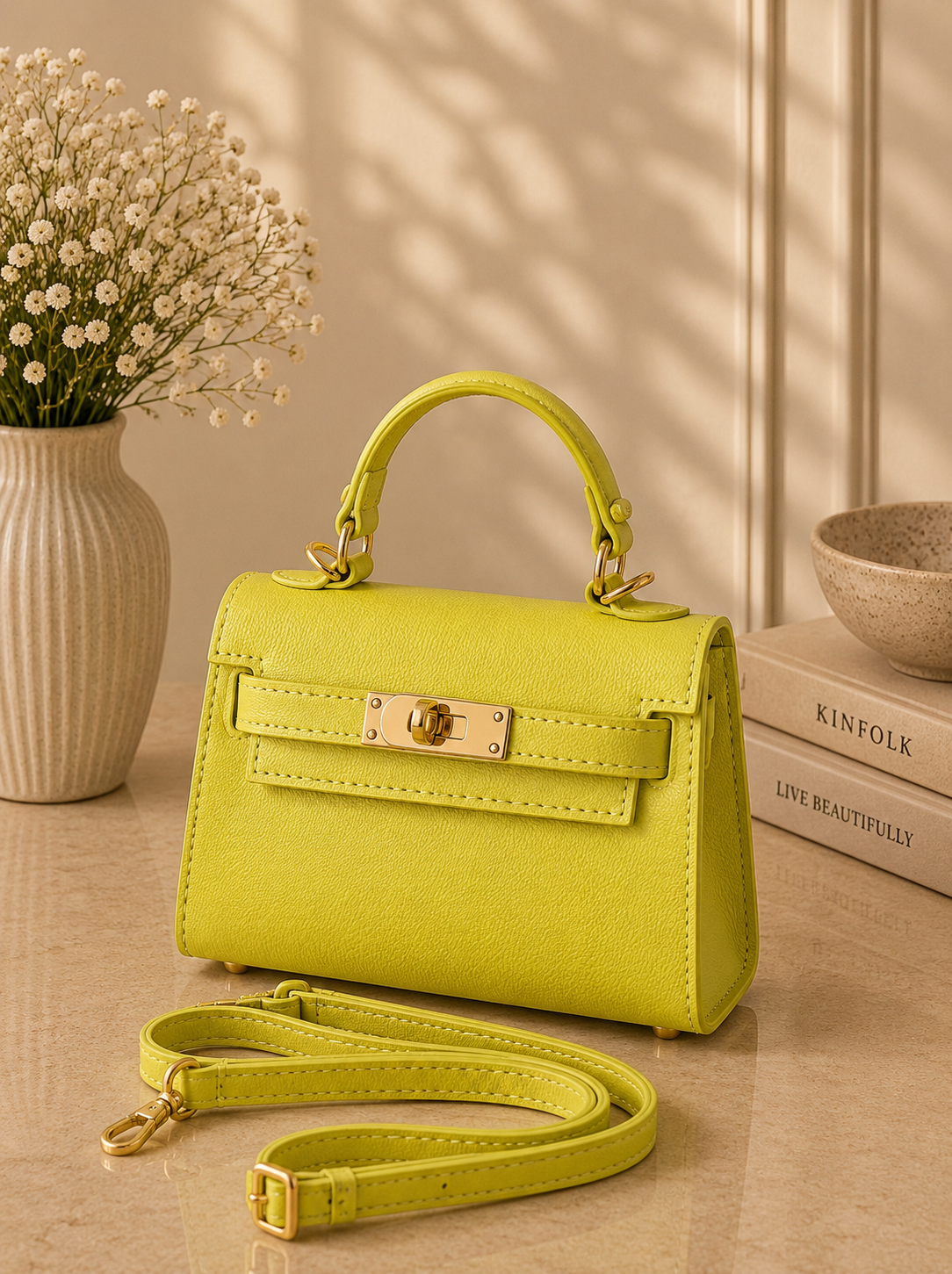 Mila Mini Italian Leather Bag