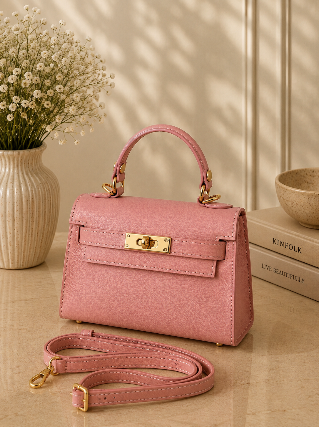 Mila Mini Italian Leather Bag