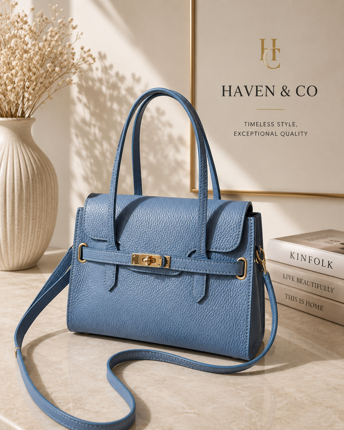 Lucia Italian Leather Bag