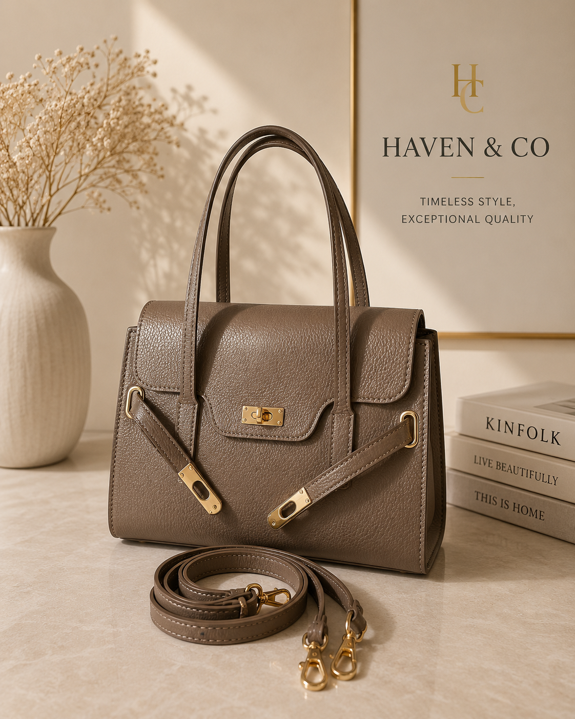 Lucia Italian Leather Bag