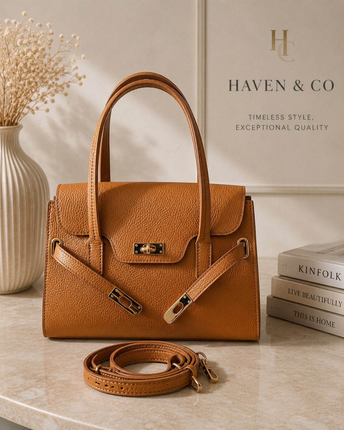 Lucia Italian Leather Bag